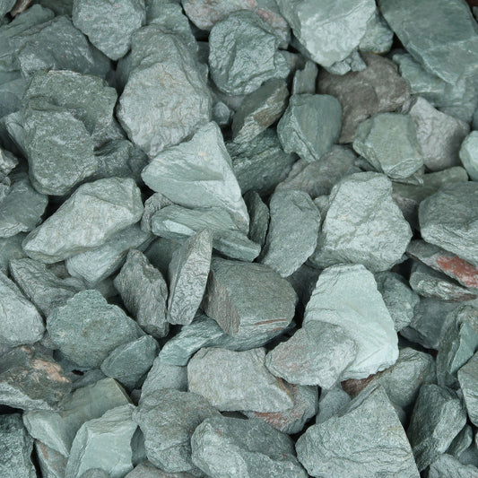 Green Crushed Slate 20mm & 40mm Bulk Bags and 20kg Handy Bags