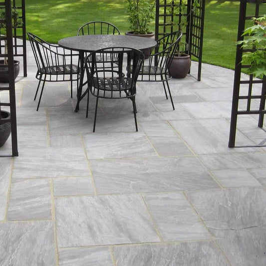 Grey Umbra Sandstone Natural Stone Paving | Dandys