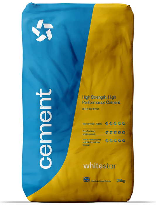 White Star Super Strength 52.5R Cement 56 x 25kg bags ***Best Buy***